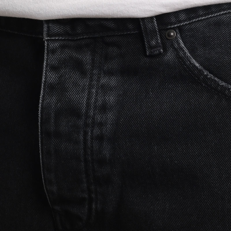 мужские черные брюки Carhartt WIP Newel Pant I029208-black - цена, описание, фото 2